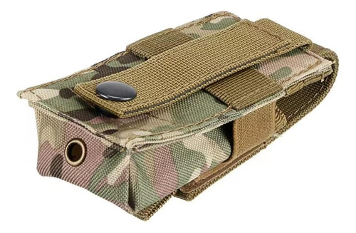 Pouch Multiuso Edc Porta Cargador Cinturón Molle Policial Multicam