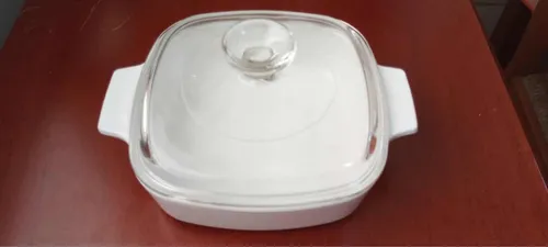 Juego De 4 Pyrex Con Sus Tapas (Usado)