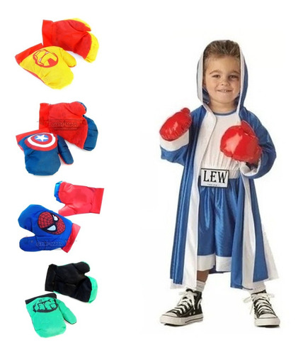 Guantes Box Inicio Juguete Junior Niños Infantil  Boxeo P