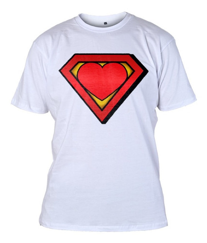 Remera Algodon Premium 24/1 - Superman 0411 - 10 Like Me