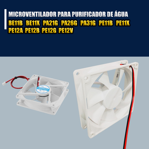 Micro-ventilador Purificador De Agua Electrolux 12v