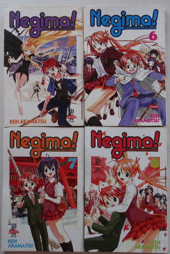 Negima! Magister Negi Magi Jbc Jan 2006-fev 2013 R$ 25,00 Cada Consulte A Disponibilidade Antes De Efetuar A Compra (Usado)