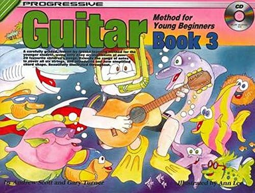 Cpprogressive Young Beginner Guitar Method - Book Three:, De Gary Turner. Editorial Koala Publications, Tapa Blanda En Inglés