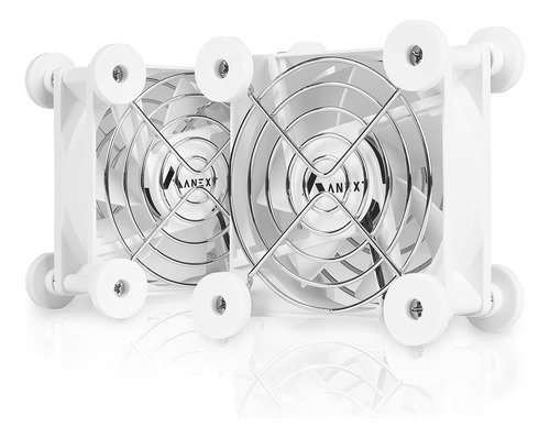 Anext, Ventilador De Computadora Usb De 80 Mm Blanco, Ventil