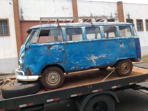 Vw Kombi Corujinha Carroceria Baixada Detran Sem Motor
