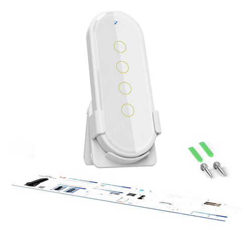 Interruptor Táctil Wifi Zigbee Control Remoto Luces Hogar