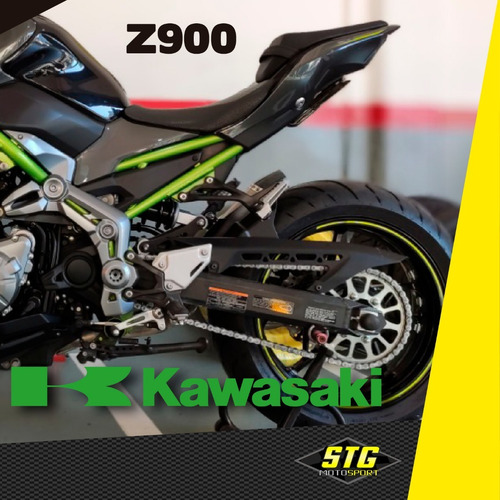 Imagen 3 de 5 de Portapatente Fender Rebatible Stg Kawasaki Z900 C/g