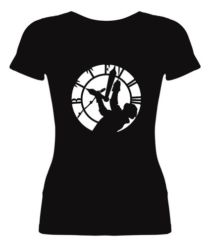 Remera Mujer Back To The Future Volver Al Futuro Reloj