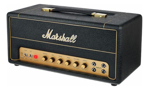 Amplificador Marshall studio vintage plexi mini 1959 SV20H Valvular para guitarra de 20W cor preto