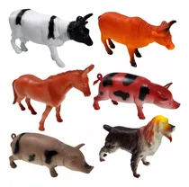 Comprar Brinquedo Animais Fazendinha Educativo Fazenda Porco Cavalo