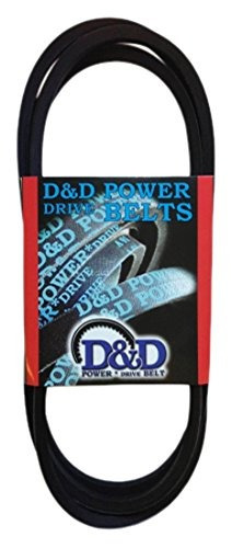D & D Powerdrive A30 / 4l320 V Belt, A / 4l, Caucho, 1/2 X