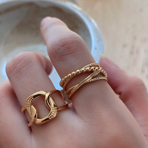 Anillo Acero Quirúrgico Talle Ajustable