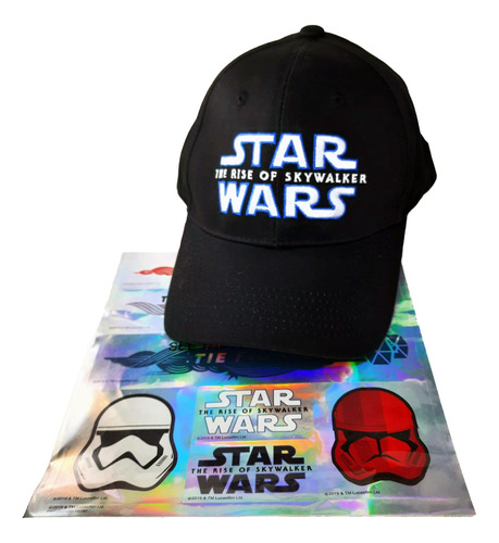 Gorro Stickers Star Wars Skywalker Avant Premiere Original