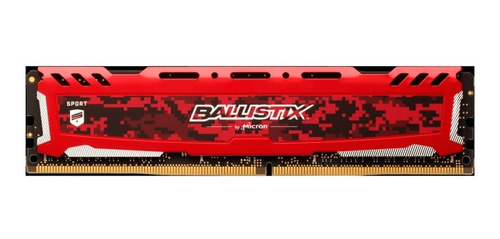 Memoria Crucial Ballistix 16gb 3000 Mhz Ddr4 Red Bls16g4d30a