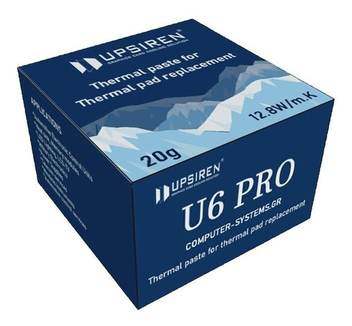 Upsiren U6 Pro 20g Reemplazo De Thermal Pad 12.8 W/mk