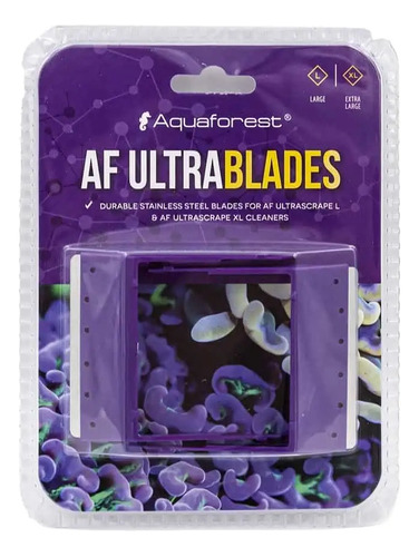 Ultra Blades Aquaforest Cuchillas Para Iman Limpiador