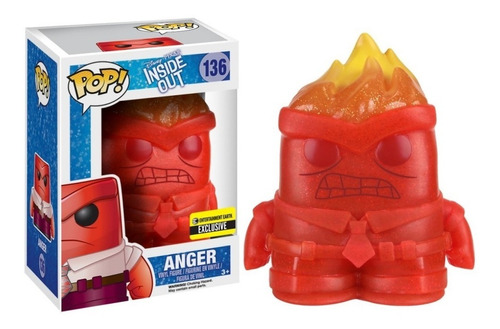 Funko Pop Disney Inside Out Anger Exclusive