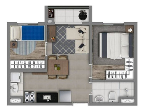 Imagem 16 de 17 de Apartamento À Venda No Bairro Vila Prudente - São Paulo/sp - O-17635-28861