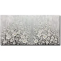 Comprar Arte, Pinturas Al Óleo Abstractas Lienzo De 24x48 PuLG...