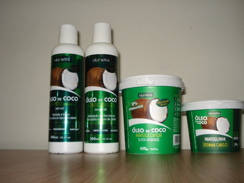 Kit Vitaseiva Coco - Manteiga/manteiguinha/shampoo/condic