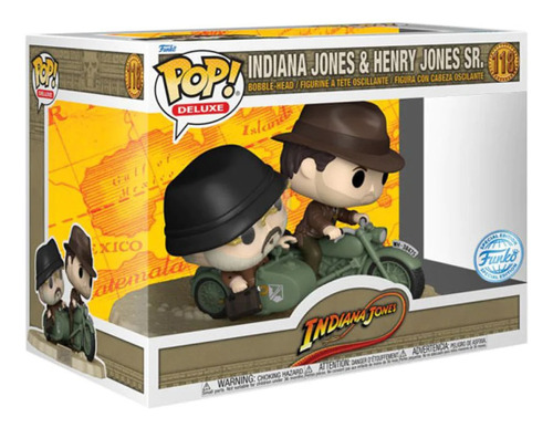 Funko Pop! Indiana Jones Y Henry Jones Sr. Escape 118. S.e.
