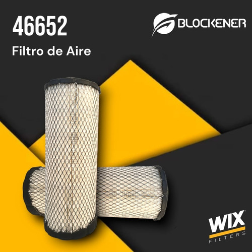 Filtro De Aire Marca Wix Modelo 46652