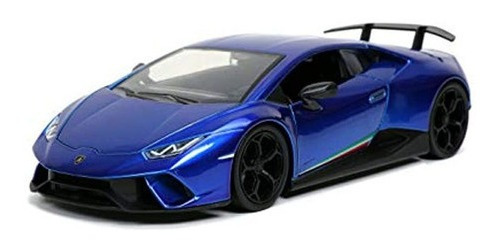 Huracan Performante Die-cast Car Azul Juguetes Para Niños