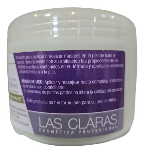 Imagen 3 de 4 de Crema Masajes Arnica Y Enebro Con Vitaminas A Y E Las Claras
