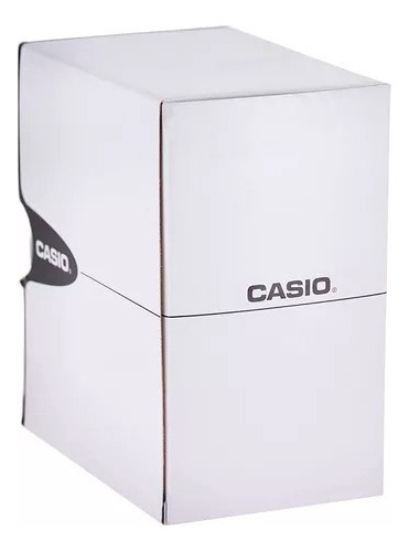 Reloj Casio W-218h Crono Alarma Luz Led 50m Wr Pila 7 Años Color de la malla Rojo Color del bisel Negro Color del fondo Gris