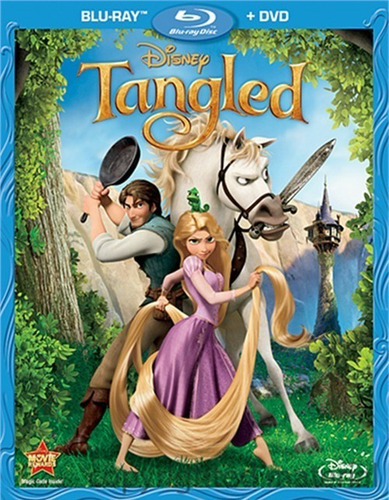 Blu-ray + Dvd Tangled / Enredados