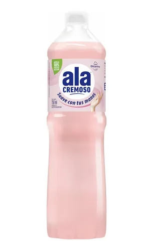 Ala Detergente Lavavajilla 750 Ml Cremoso Glicerina