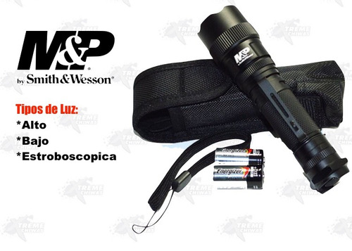 Lampara Tactica Linterna Led Smith Wesson M&p 12 Caza Xtreme