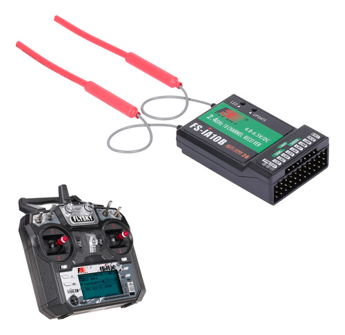 Transmisor De Helicóptero Rc Receiver Afhds Fs-ia10b 2a Rc 1