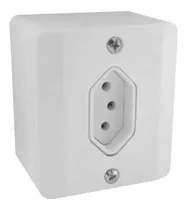 Comprar Tomada Simples 10a 20a Sistema X Caixa Sobrepor Externo