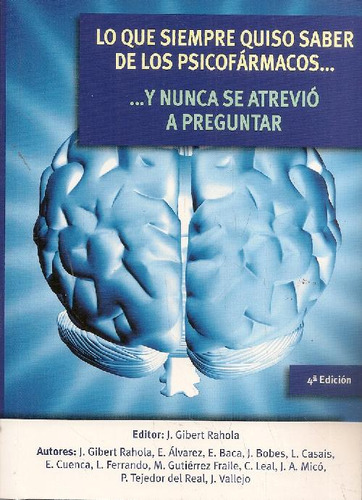 Libro Lo Que Siempre Quiso Saber De Los Psicofármacos Y Nunc