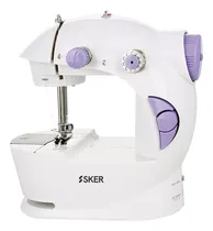 Comprar Mini Máquina De Coser Sker Mc-001 Eléctrica Portatil Puntadas Color Blanco