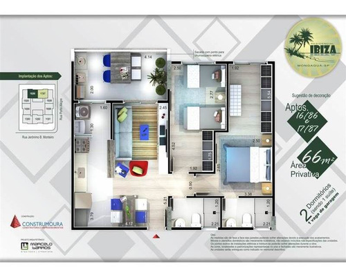 Imagem 3 de 6 de Venda Apartamento Mongagua Sp - Ctm120