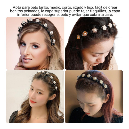 Diadema En Forma De Horquilla, Fáciles De Llevar, Fáciles De