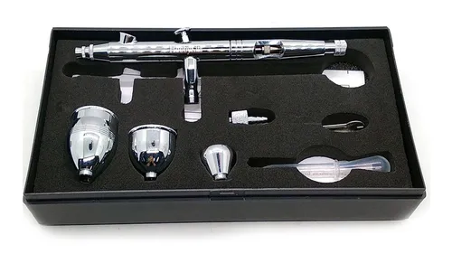 Aerografo Para Modelismo Maquetas Con Filtro Manguera 1,8m