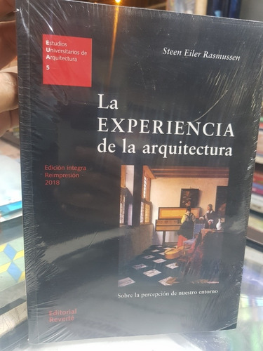 Libro La Experiencia De La Arquitectura Steen Eiler Rasmusen