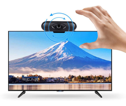 Câmera Rotativa Iptv Com Foco Automático De Webcam Com Micro