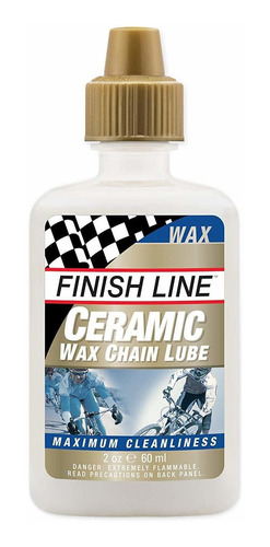 Imagen 1 de 3 de Lubricante Cadena Bicicleta Finish Line Ceramic Wax 60ml