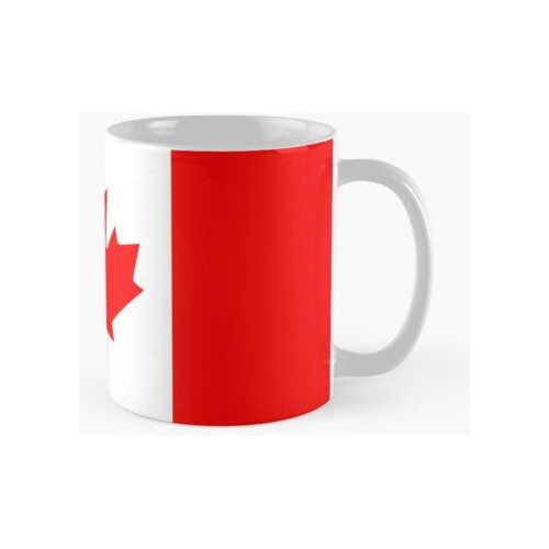 Taza Pegatina Bandera Canadiense - Bandera Nacional De Canad