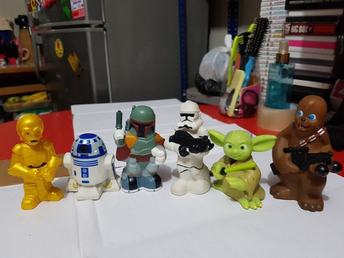 Juguete De Jebe Star Wars Hasbro Lote