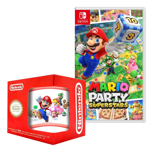 Mario Party Superstars Nintendo Switch Y Taza