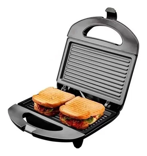Sandwichera Minigrill Multilaser CE044 Negra