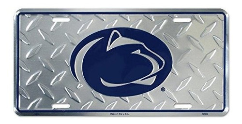 Penn State Diamante De Placas Cartel De Chapa De 6 X 12 PuLG