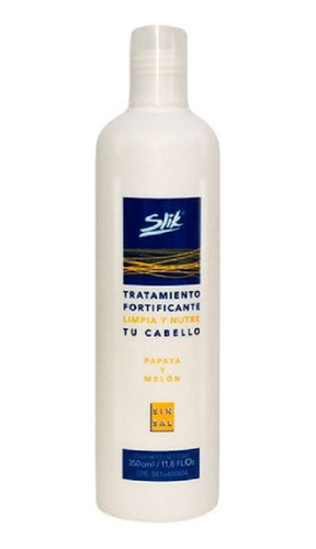 Shampoo Tratamiento Papaya Y Melón 350cc Slik