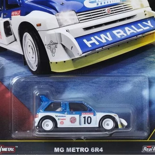 Hot Wheels Premium Hammer Drops Mg Metro 6r4 3/5 Color Blanco
