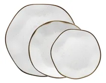 Comprar Jogo De 6 Pratos Rasos 6 Pratos Fundo 6 Pratos Lanche Oxford
